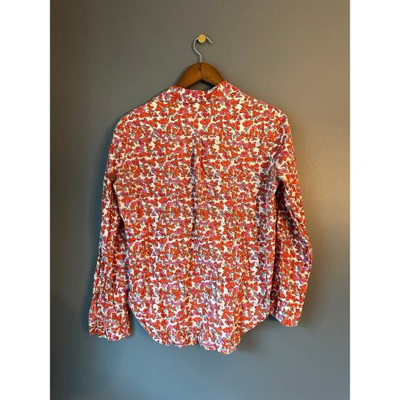 Roberta roller rabbit floral button down - Picture 2 of 5